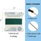 Griffin Nylon Bead Cord Perlseide – Size 6 (0.70mm) – 2 Meters per Card – Stainless Steel Needle Attached – for Knotting Pearls, Gemstones, Crystals and Beads
